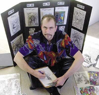 Good vs. evil, the clash continues in Greg Jones’s comic books