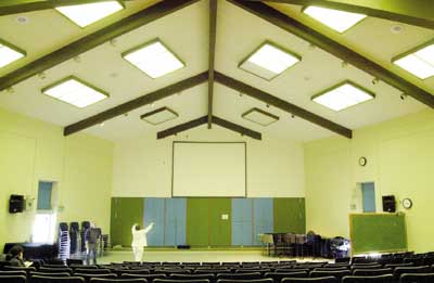 Mural headed to art lecture hall