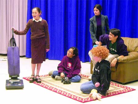 Area kids jump at the chance to be TV stars