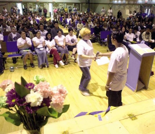 With words, music and tears