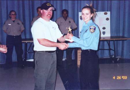 Cupps earns second-place trophy at statewide Explorer competition