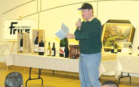 Wine auction again a success
