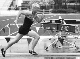 Hall takes first in 400 hurdles