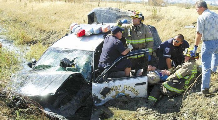 CHP officer injured in crash while chasing suspect