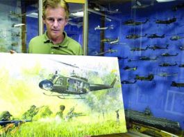 LET FREEDOM RING: Two area men show the values of patriotism