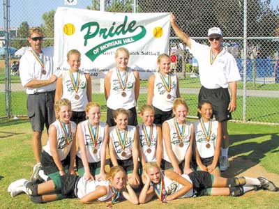 Pride 12U takes bronze in California Games