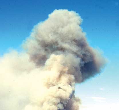 Lightning fires drain fire-fighting resources