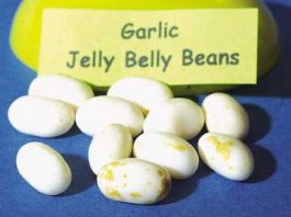 Garlic taste buds to be tested with new jelly bean