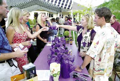 Celebrating grape harvest early