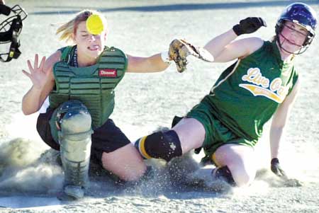 Soph hurler Ks 15 in victorious home opener