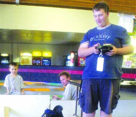 Santa at the Granada Theater