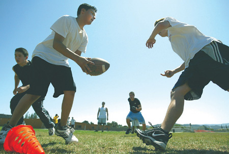 Taking Flight: Sobrato’s first summer workout sessions drawing good response