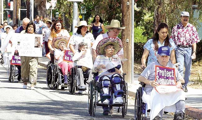 March supports nursing homes