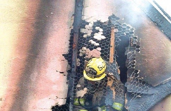MH home saved by firefighters