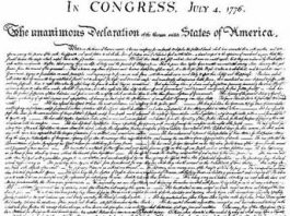 A declaration that defines the American spirit