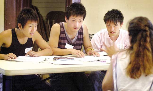 Japanese students study American culture, language in Morgan Hill