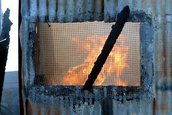 Barn fire sparks concern