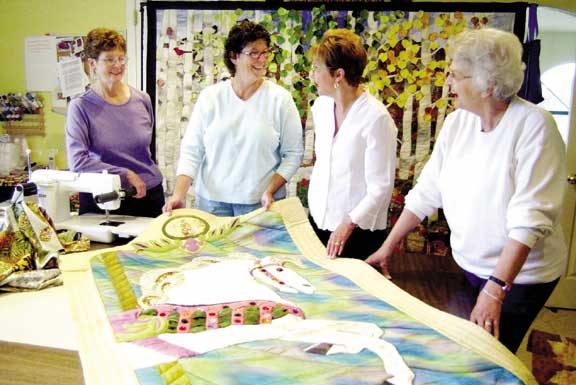Unique Quilts on Display at Harvest Quilt and Garden Show