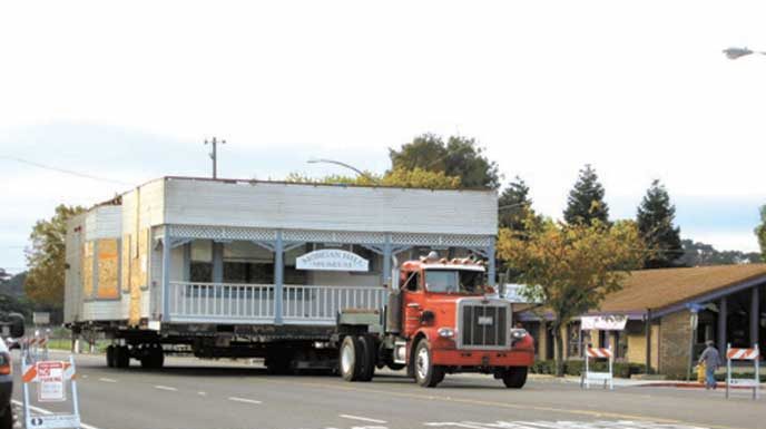 Acton House on the Move