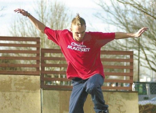 Sun Setting on MH Skate Park