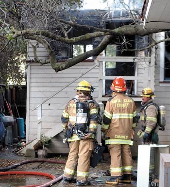 Small Fire Destroys Guest House
