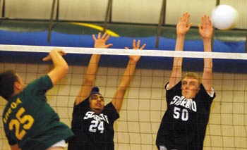 Acorns Defeat Bulldogs in Three Straight Games