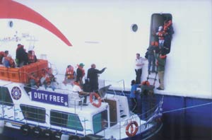 Local Man Recounts Panic Aboard Sinking Greek Ship