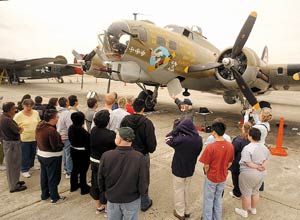 Sight of Vintage Warbirds Filled the Sky Over South Valley