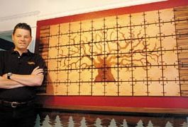Intricate ‘Wood Quilt’ Finds Home at New Library