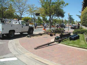 Mayhem at Main and Monterey