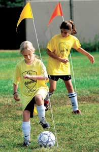 Camp Teaches Life Lessons, Soccer