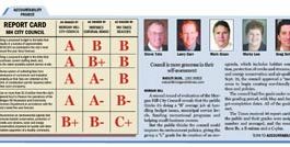 Council earns B grade from public