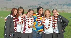 Seniors go out with a smile, win