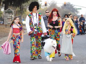 Downtown safe trick-or-treat