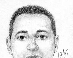 Police look for man who startles woman