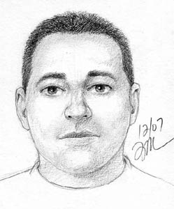 Police look for man who startles woman