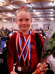 Local Gymnast Crowned All-Around State Champ