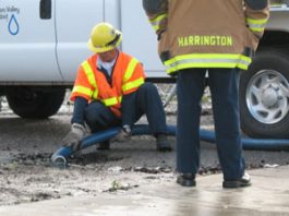 Weed killer runs off at Hale and Main