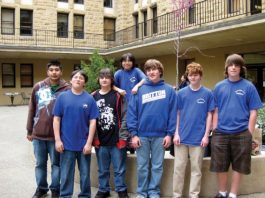 Britton students stand out at math competition