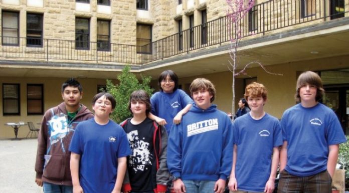 Britton students stand out at math competition