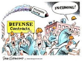 Editorial cartoons: Dropping the budget bomb