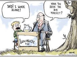 Editorial cartoons: Need a hand, son?