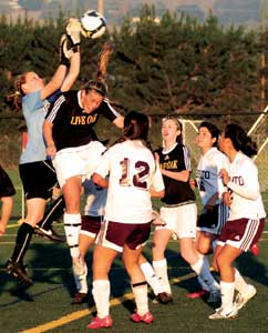 Freshmen of the Year: Maggie Cropp, Megan Rauschnot