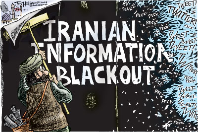 Editorial cartoons: Getting awfully dark out