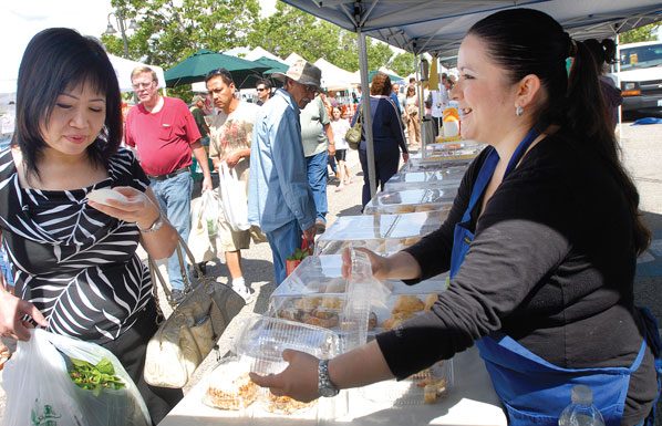 Taking time to smell the produce