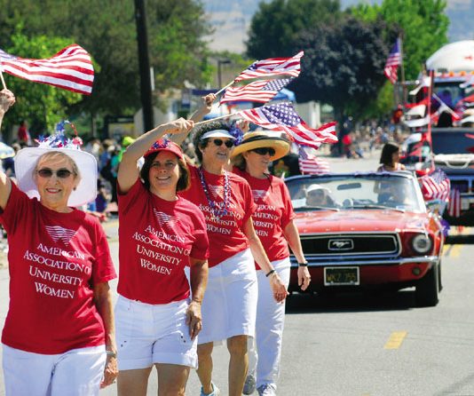 A hometown salute
