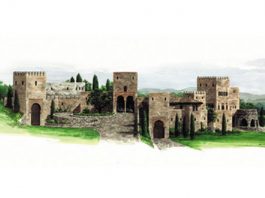 A castle, a landslide and three geologists