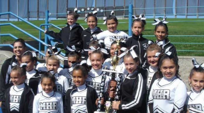 MH cheerleaders perform well again at Pop Warner Invite
