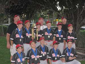 Morgan Hill 13U team wins Nations Baseball tournament