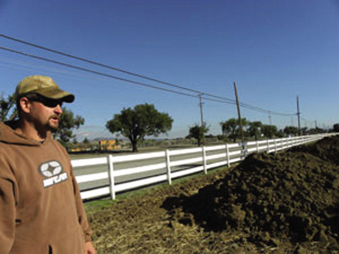 Ludewig Ranch behind on tree farm prep